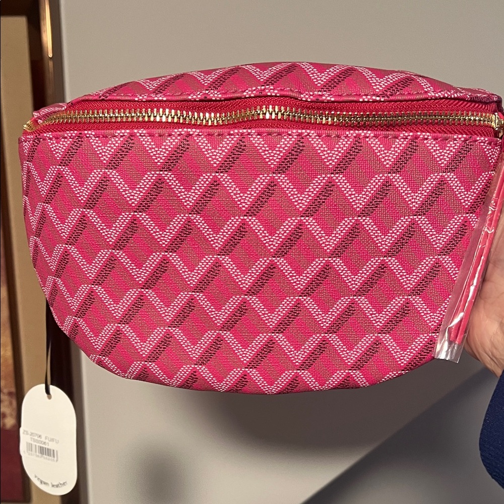 Pink Patterned Women's Bag